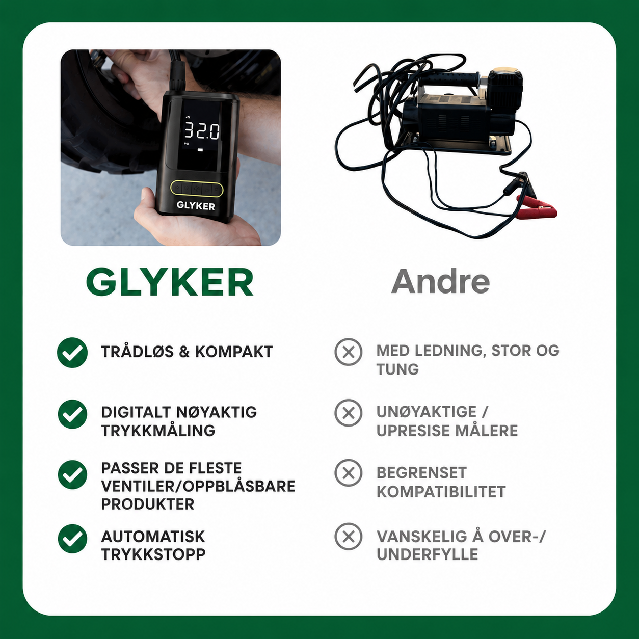 Glyker™ MiniKompressor