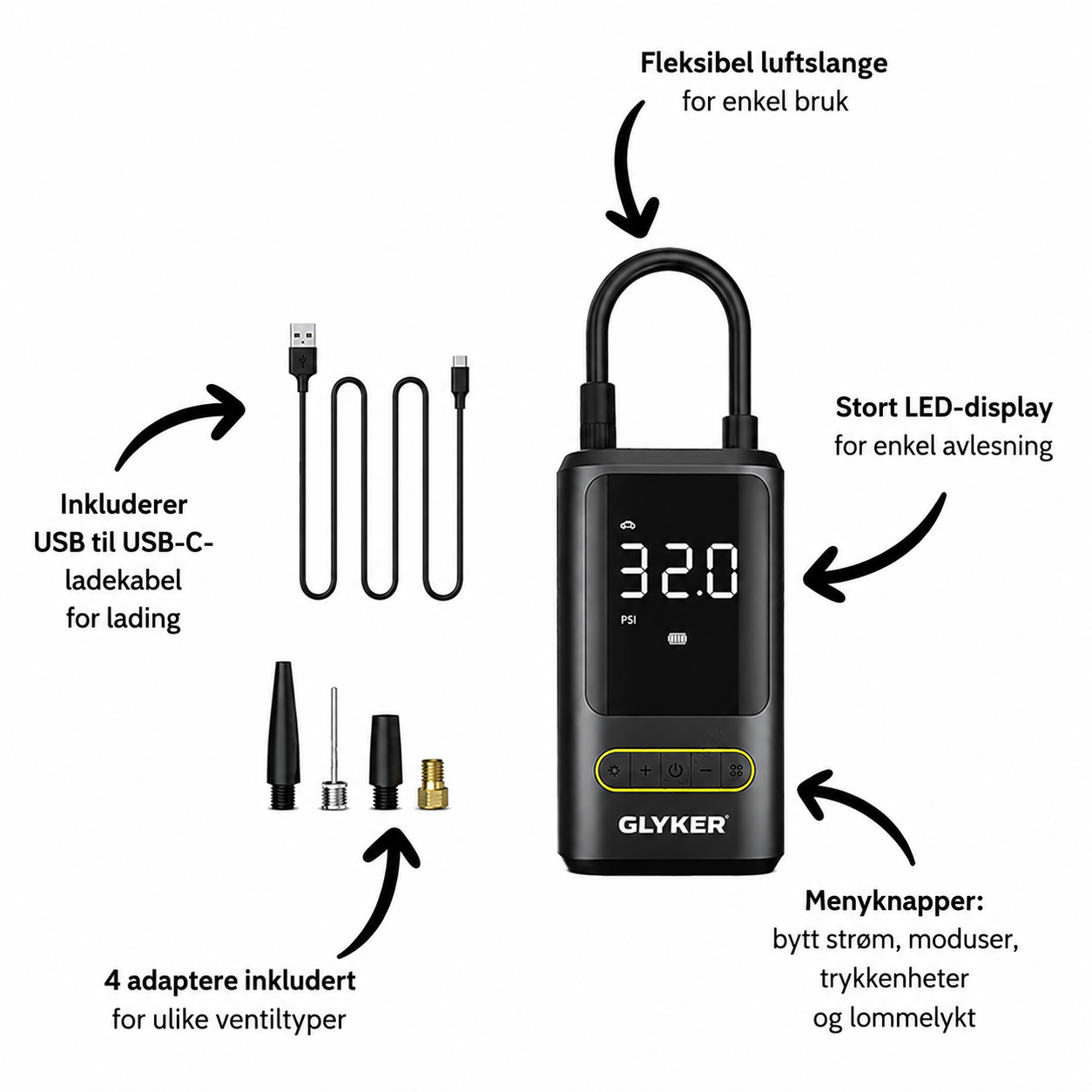 Glyker™ MiniKompressor